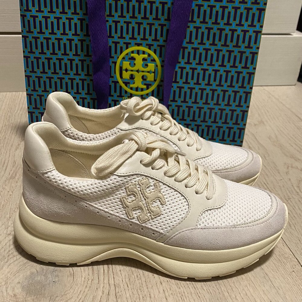 Tory Burch Cream/Off-White Women's Sneakers